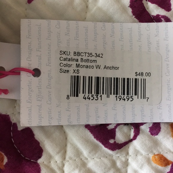 Carve Design - light/dark blue striped bikini XS - Picture 2 of 5